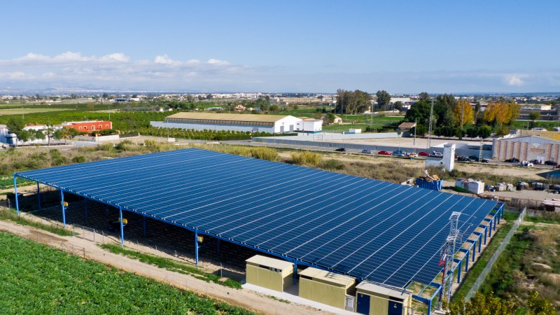 cubierta solar almoradí