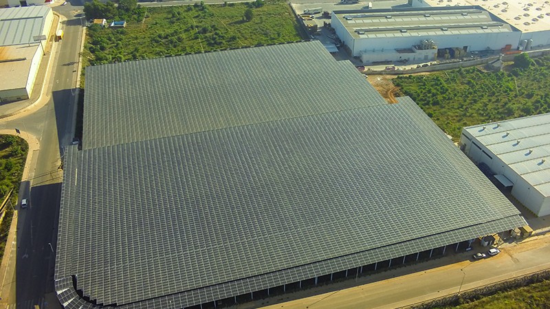 cubierta solar onda