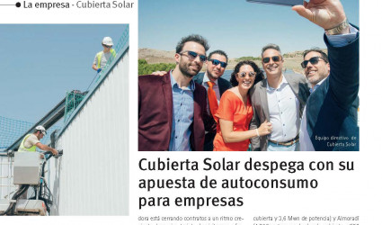 Artículo Cubierta Solar - Economia3 Julio 2018 p1