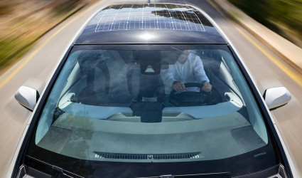 Cubierta Solar coche fotovoltaico