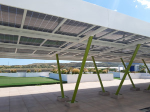 Pérgola fotovoltaica Verne