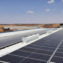 Clazamar. Instalación fotovoltaica obra de Cubierta Solar